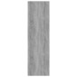 vidaXL Βιβλιοθήκη/Διαχωρ. Χώρου Γκρι Sonoma 60x30x103 εκ. Μοριοσανίδα