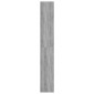vidaXL Βιβλιοθήκη/Διαχωριστικό Χώρου Γκρι Sonoma 60x30x198 εκ.