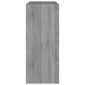 vidaXL Βιβλιοθήκη/Διαχωριστικό Χώρου Γκρι Sonoma 80 x 30 x 72 εκ.