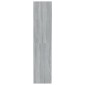 vidaXL Βιβλιοθήκη/Διαχωρ. Χώρου Γκρι Sonoma 80x30x135 εκ. Μοριοσανίδα