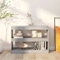 vidaXL Βιβλιοθήκη/Διαχωριστικό Χώρου Γκρι Sonoma 100x30x72 εκ.