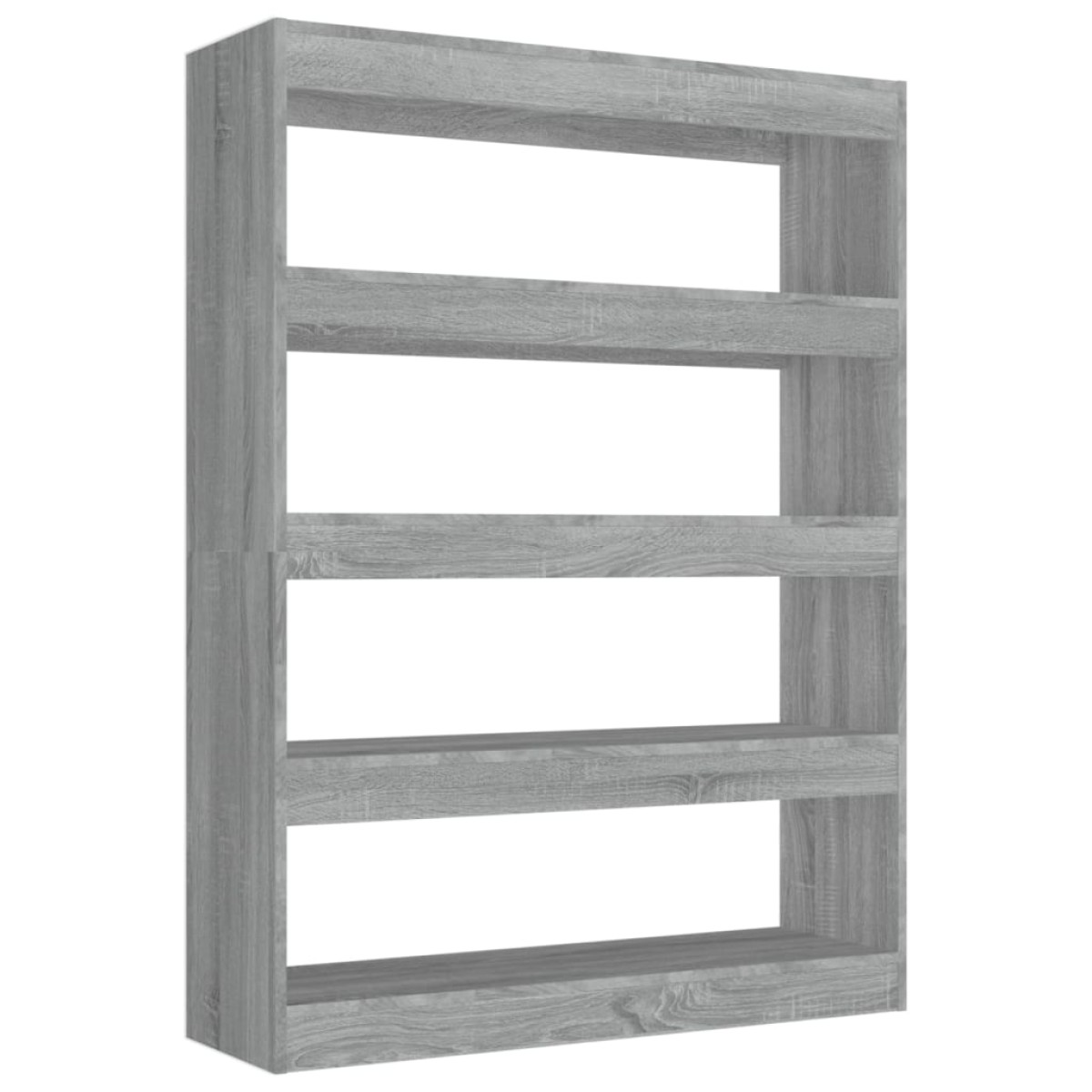 vidaXL Βιβλιοθήκη/Διαχωριστικό Χώρου Γκρι Sonoma 100x30x135 εκ.