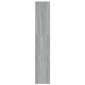 vidaXL Βιβλιοθήκη/Διαχωριστικό Χώρου Γκρι Sonoma 100x30x166 εκ.