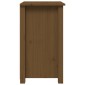 vidaXL Κομοδίνα 2 τεμ. Καφέ Μελί 40x35x61,5 εκ. από Μασίφ Ξύλο Πεύκου