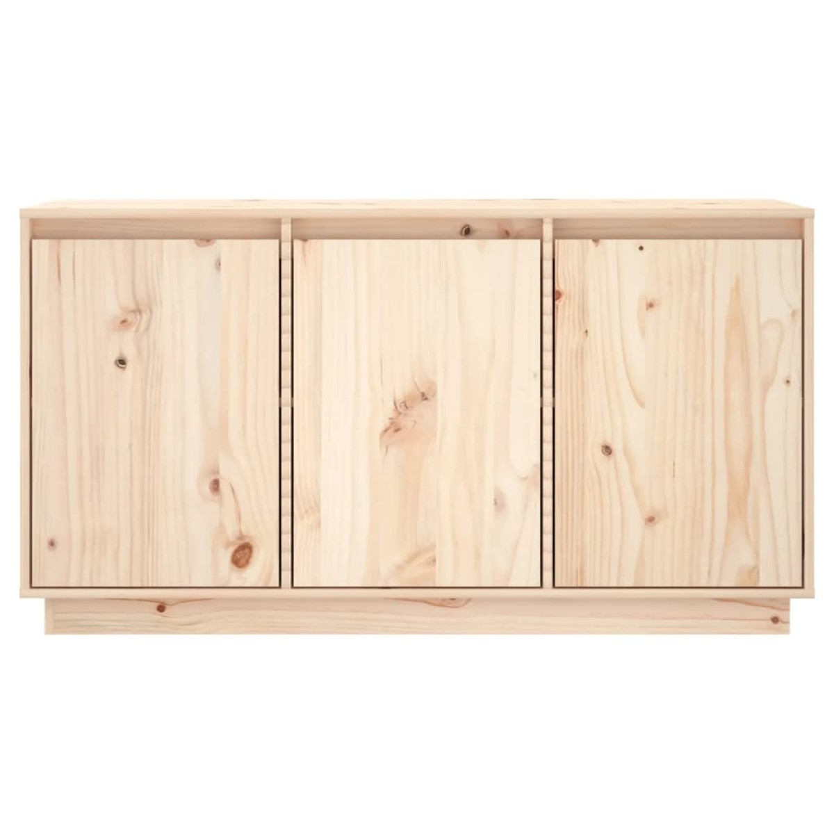 vidaXL Ντουλάπι 111x34x60 εκ. από Μασίφ Ξύλο Πεύκου