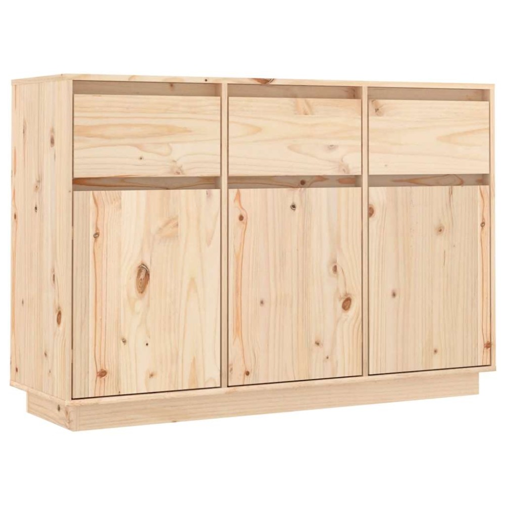 vidaXL Μπουφές 111 x 36 x 75 εκ. από Μασίφ Ξύλο Πεύκου