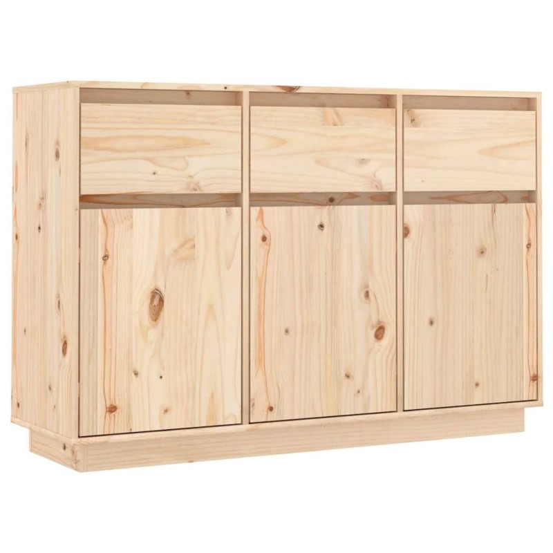 vidaXL Μπουφές 111 x 36 x 75 εκ. από Μασίφ Ξύλο Πεύκου