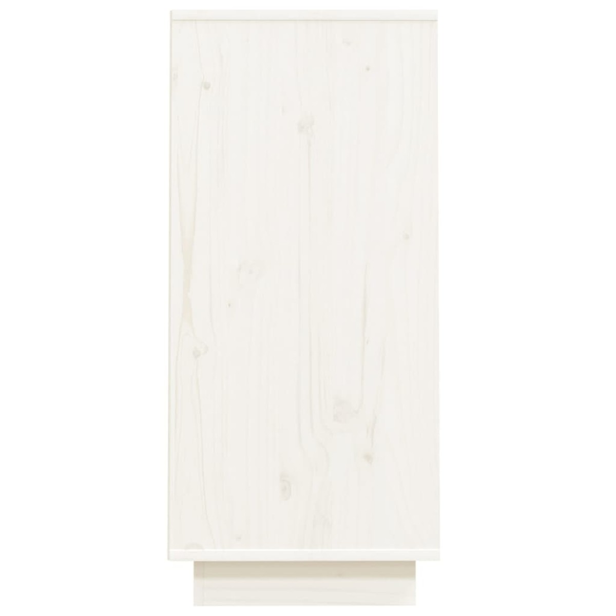 vidaXL Ντουλάπι Κονσόλα Λευκό 60 x 34 x 75 εκ. από Μασίφ Ξύλο Πεύκου