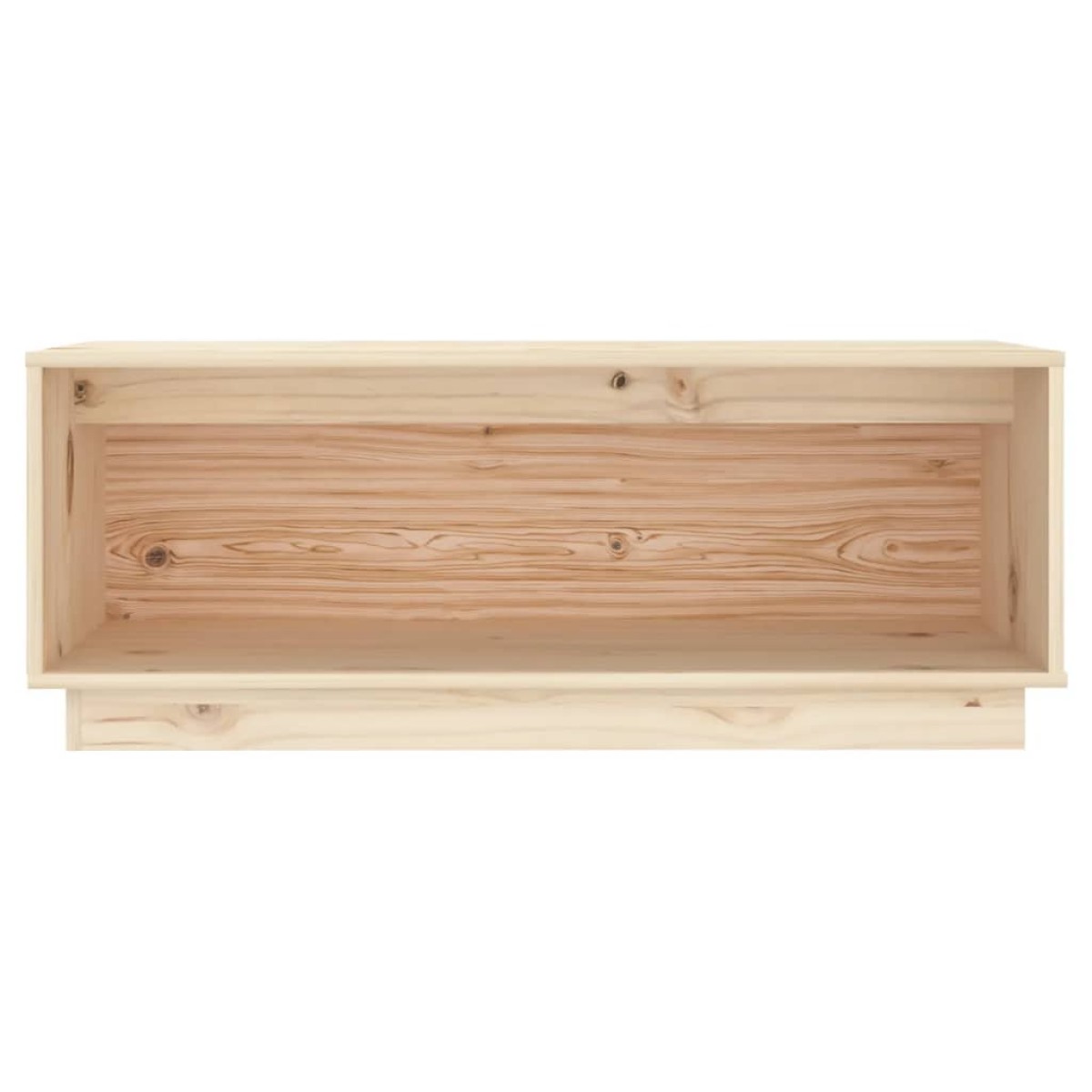 vidaXL Έπιπλο Τηλεόρασης 90x35x35 εκ. από Μασίφ Ξύλο Πεύκου