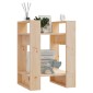 vidaXL Βιβλιοθήκη/Διαχωριστικό Χώρου 41x35x57 εκ. Μασίφ Ξύλο Πεύκου