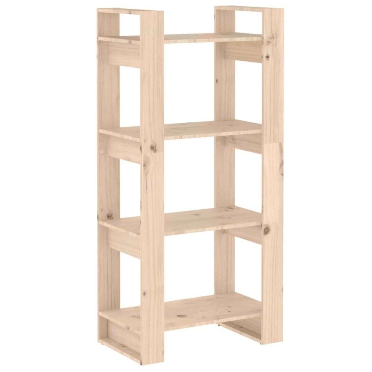 vidaXL Βιβλιοθήκη/Διαχωριστικό Χώρου 60x35x125 εκ. Μασίφ Ξύλο