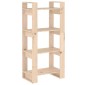 vidaXL Βιβλιοθήκη/Διαχωριστικό Χώρου 60x35x125 εκ. Μασίφ Ξύλο