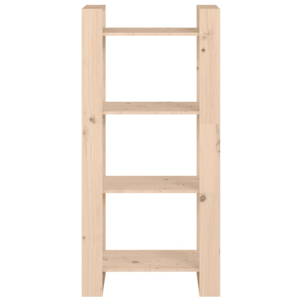 vidaXL Βιβλιοθήκη/Διαχωριστικό Χώρου 60x35x125 εκ. Μασίφ Ξύλο