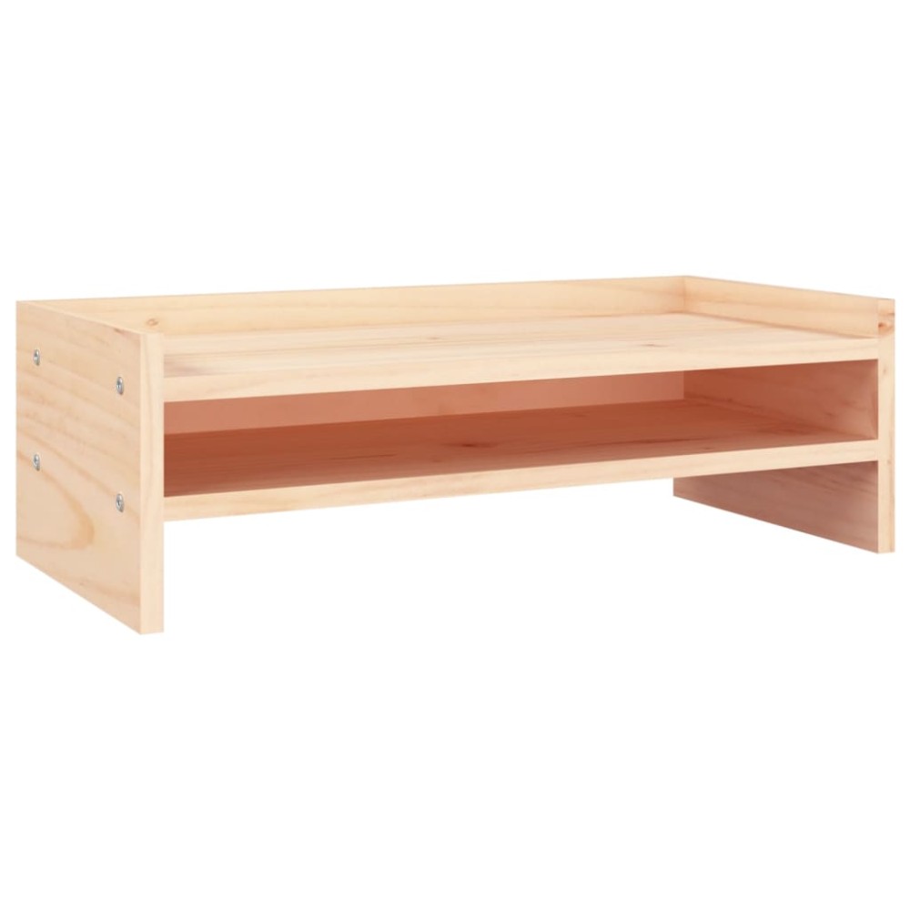 vidaXL Βάση Οθόνης 50 x 24 x 16 εκ. από Μασίφ Ξύλο Πεύκου