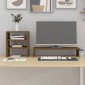 vidaXL Βάση Οθόνης Καφέ 81x20x30 εκ. από Μασίφ Ξύλο Πεύκου
