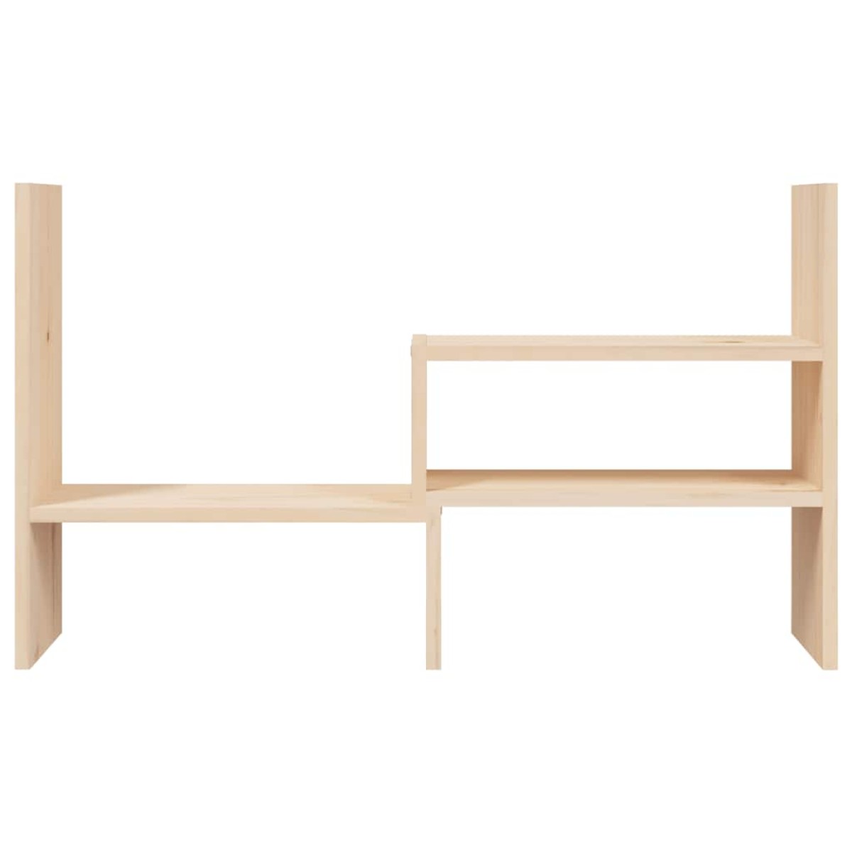 vidaXL Βάση Οθόνης (39-72) x 17 x 43 εκ. από Μασίφ Ξύλο Πεύκου