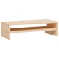 vidaXL Βάση Οθόνης (52-101) x 22 x 14 εκ. από Μασίφ Ξύλο Πεύκου