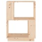 vidaXL Βιβλιοθήκη/Διαχωριστικό Χώρου 51x25x70 εκ. Μασίφ Ξύλο Πεύκου