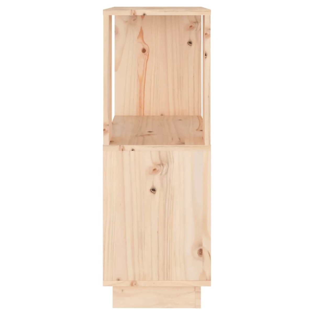 vidaXL Βιβλιοθήκη/Διαχωριστικό Χώρου 51x25x70 εκ. Μασίφ Ξύλο Πεύκου