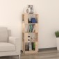 vidaXL Βιβλιοθήκη/Διαχωριστικό Χώρου 51x25x132 εκ. Μασίφ Ξύλο Πεύκου