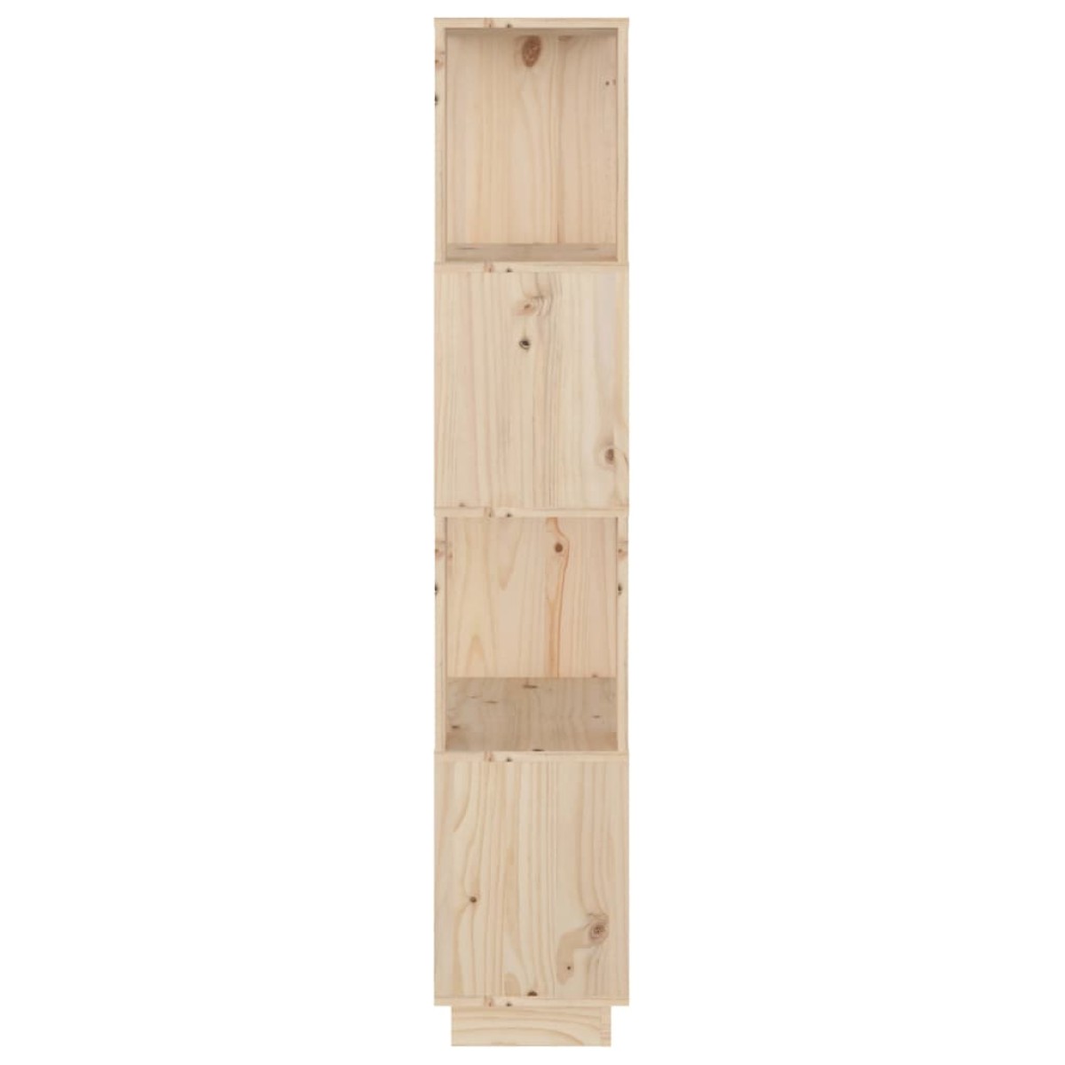 vidaXL Βιβλιοθήκη/Διαχωριστικό Χώρου 51x25x132 εκ. Μασίφ Ξύλο Πεύκου