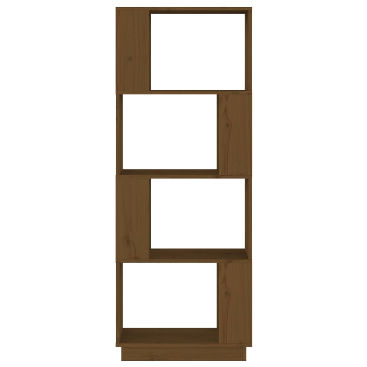 vidaXL Βιβλιοθήκη/Διαχωριστικό Χώρου Μελί 51x25x132 εκ. Μασίφ Πεύκο
