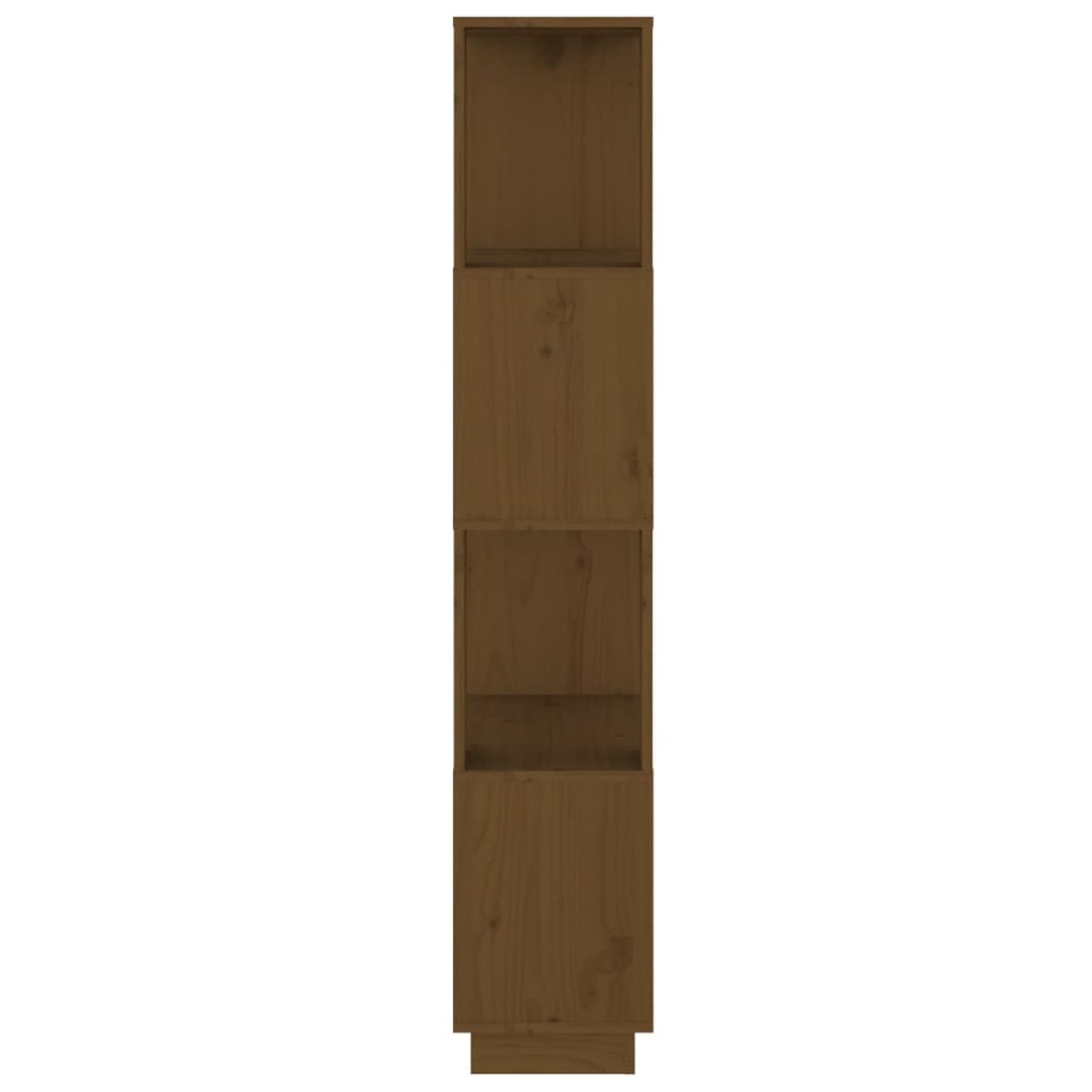 vidaXL Βιβλιοθήκη/Διαχωριστικό Χώρου Μελί 51x25x132 εκ. Μασίφ Πεύκο