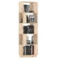 vidaXL Βιβλιοθήκη/Διαχωριστικό Χώρου 51x25x163,5 εκ. Μασίφ Ξύλο Πεύκου