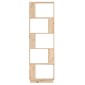 vidaXL Βιβλιοθήκη/Διαχωριστικό Χώρου 51x25x163,5 εκ. Μασίφ Ξύλο Πεύκου
