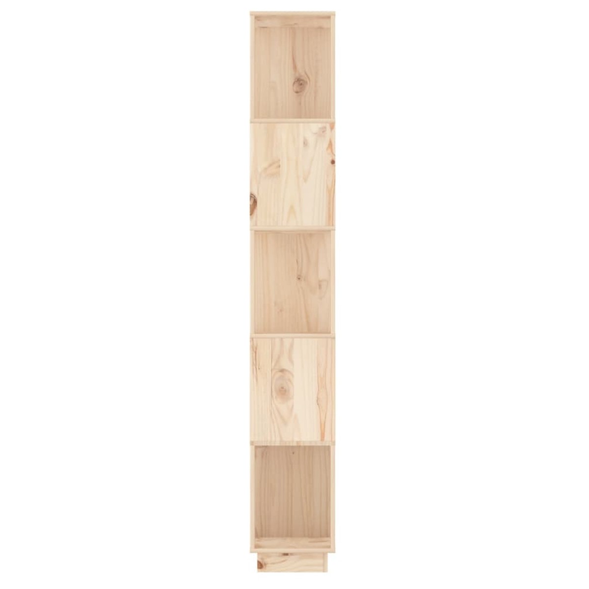 vidaXL Βιβλιοθήκη/Διαχωριστικό Χώρου 51x25x163,5 εκ. Μασίφ Ξύλο Πεύκου