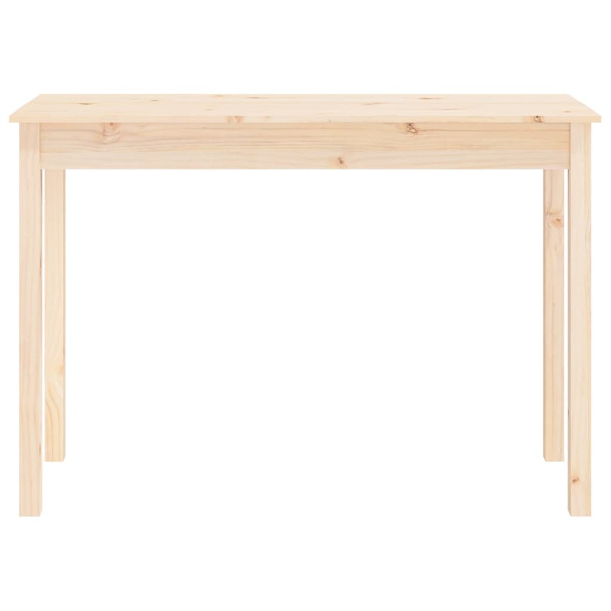 vidaXL Τραπέζι Κονσόλα 110 x 40 x 75 εκ. από Μασίφ Ξύλο Πεύκου