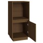 vidaXL Ντουλάπι Καφέ Μέλι 38 x 35 x 80 εκ. από Μασίφ Ξύλο Πεύκου