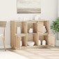 vidaXL Ντουλάπι 110,5x35x80 εκ. από Μασίφ Ξύλο Πεύκου