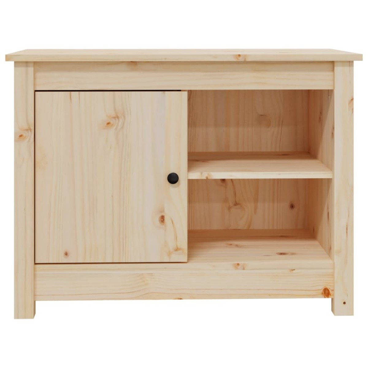 vidaXL Έπιπλο Τηλεόρασης 70x36,5x52 εκ. από Μασίφ Ξύλο Πεύκου