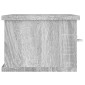 vidaXL Ντουλάπι Τοίχου Γκρι Sonoma 60x26x18,5 εκ. Επεξεργασμένο Ξύλο