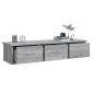 vidaXL Ντουλάπι Τοίχου Γκρι Sonoma 88x26x18,5 εκ. Επεξεργασμένο Ξύλο