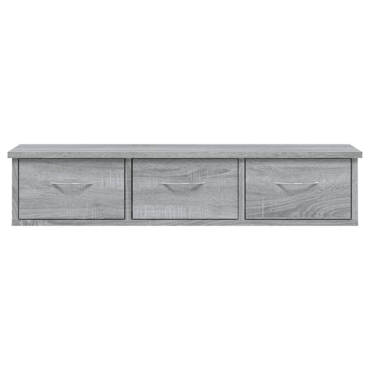 vidaXL Ντουλάπι Τοίχου Γκρι Sonoma 88x26x18,5 εκ. Επεξεργασμένο Ξύλο