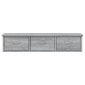 vidaXL Ντουλάπι Τοίχου Γκρι Sonoma 88x26x18,5 εκ. Επεξεργασμένο Ξύλο