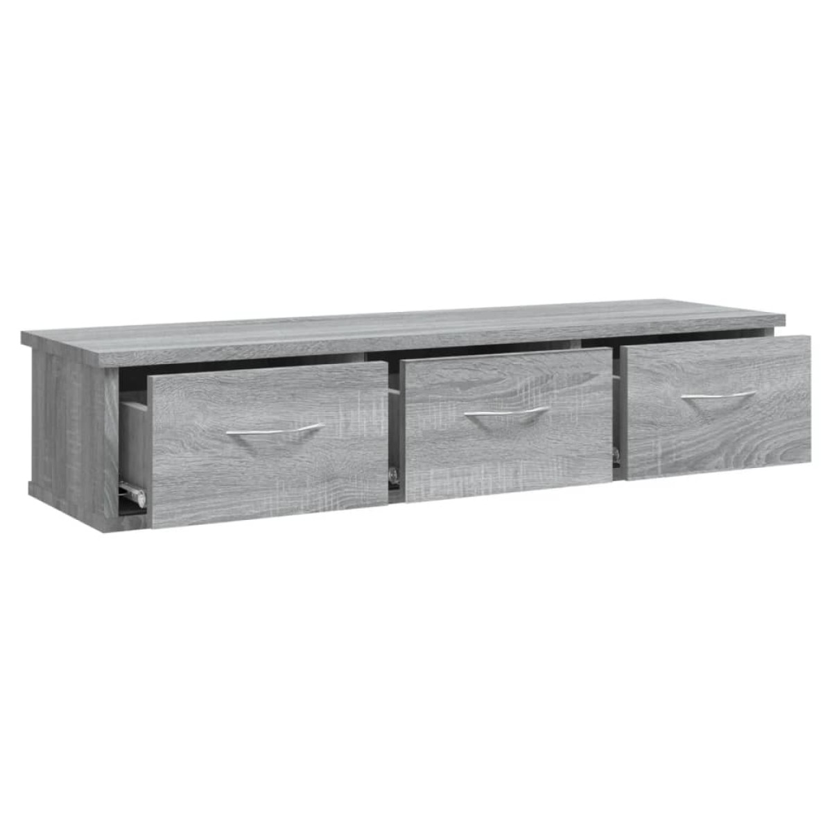 vidaXL Ντουλάπι Τοίχου Γκρι Sonoma 88x26x18,5 εκ. Επεξεργασμένο Ξύλο