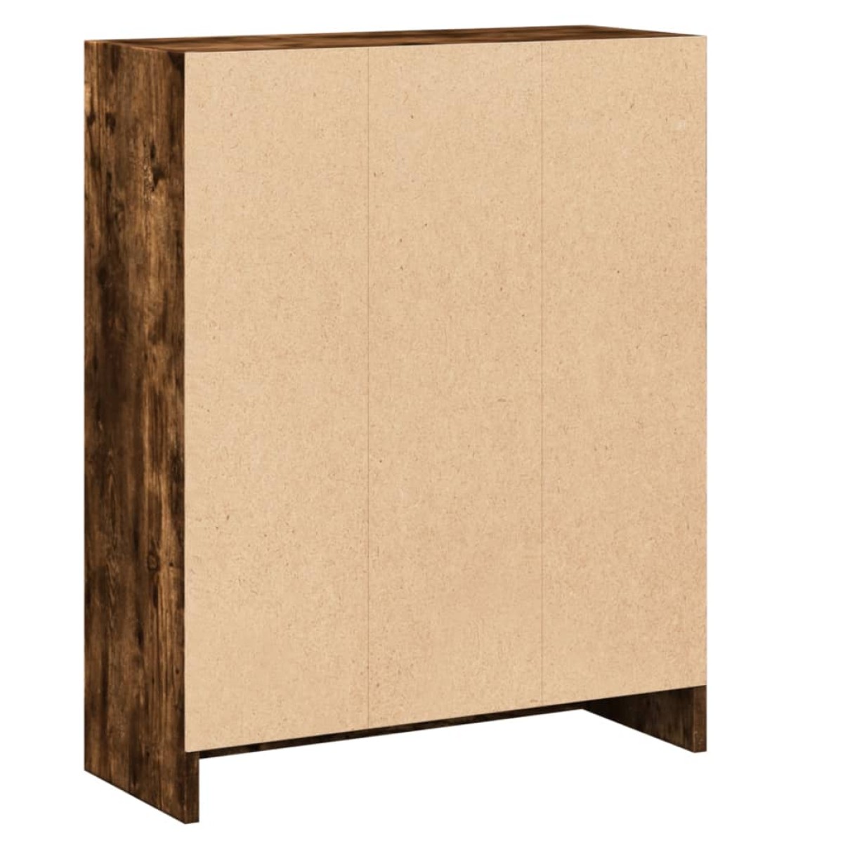 vidaXL Βιβλιοθήκη Καπνιστή Δρυς 60 x 24 x 74,5 εκ. Επεξεργασμένο Ξύλο