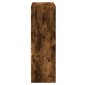 vidaXL Βιβλιοθήκη Καπνιστή Δρυς 60 x 24 x 74,5 εκ. Επεξεργασμένο Ξύλο
