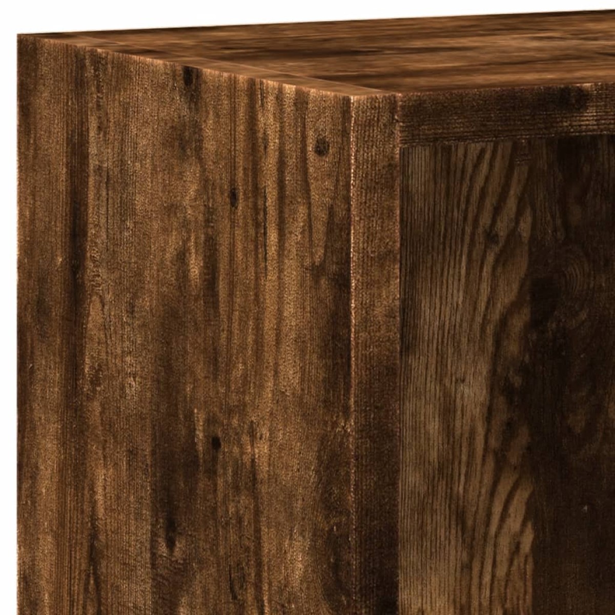 vidaXL Βιβλιοθήκη Καπνιστή Δρυς 60 x 24 x 74,5 εκ. Επεξεργασμένο Ξύλο