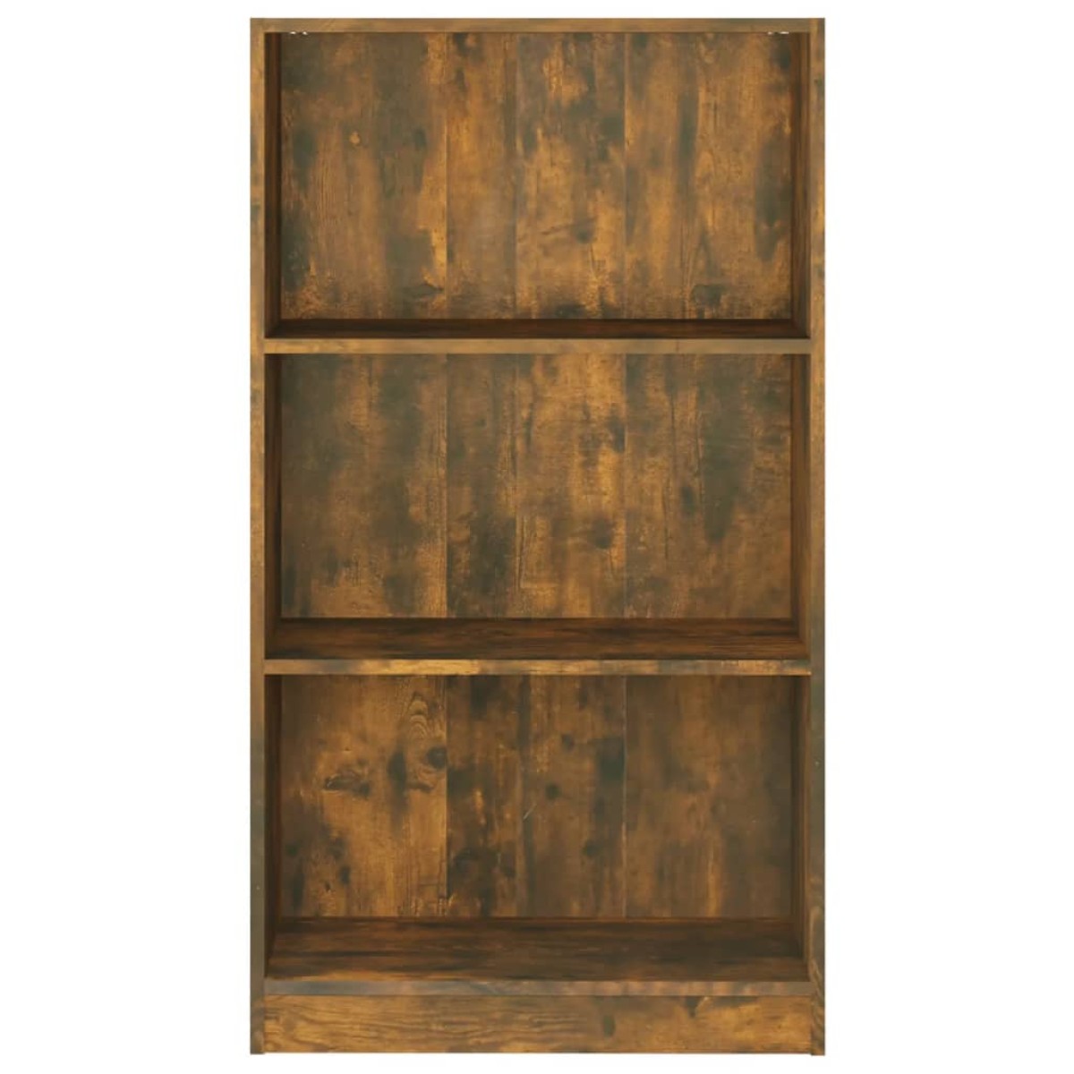 vidaXL Βιβλιοθήκη Καπνιστή Δρυς 60x24x109 εκ. από Επεξεργασμένο Ξύλο