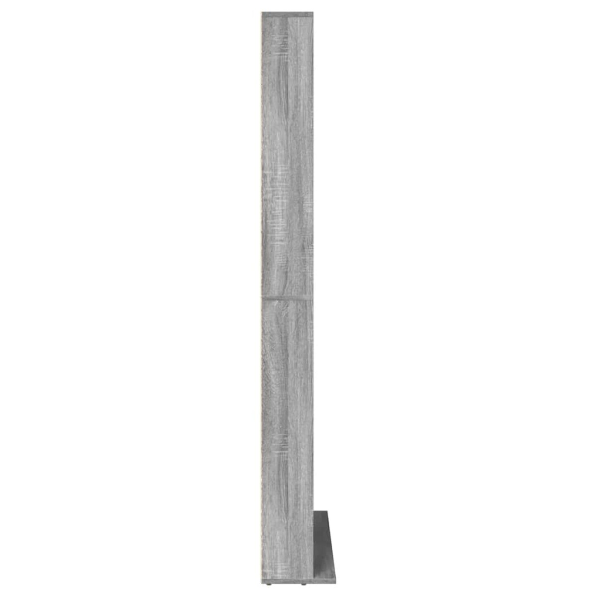 vidaXL Έπιπλο για CD Γκρι Sonoma 102x23x177,5 εκ. Επεξεργασμένο Ξύλο