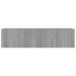 vidaXL Έπιπλο Τηλεόρασης Τοίχου Γκρι Sonoma 120x30x30 εκ. Επεξερ. Ξύλο