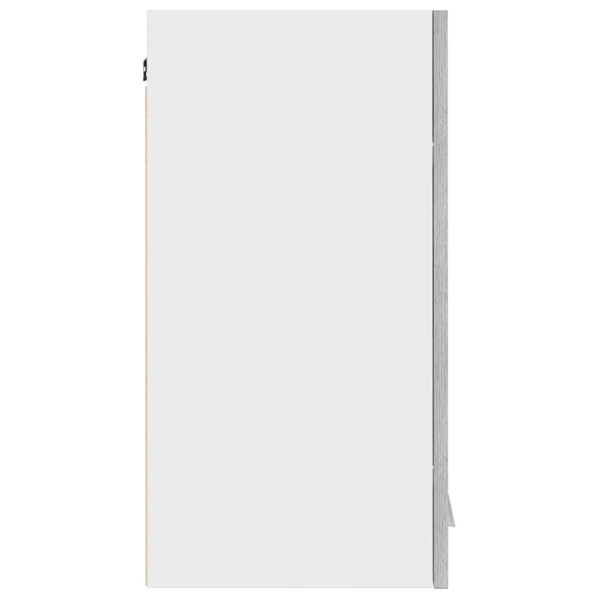 vidaXL Κρεμαστό Ντουλάπι Γκρι Sonoma 60x31 60 εκ. Επεξεργασμένο Ξύλο