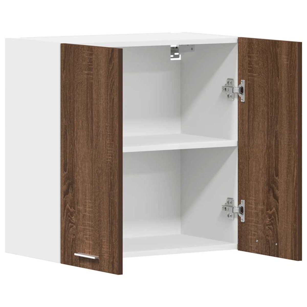 vidaXL Κρεμαστό Ντουλάπι Καφέ Δρυς 60x31x60 εκ. από Επεξεργασμένο Ξύλο
