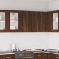 vidaXL Κρεμαστό Ντουλάπι Καφέ Δρυς 60x31x60 εκ. από Επεξεργασμένο Ξύλο