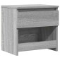vidaXL Κομοδίνο Γκρι Sonoma 40 x 30 x 39 εκ. από Επεξεργασμένο Ξύλο