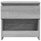 vidaXL Κομοδίνο Γκρι Sonoma 40 x 30 x 39 εκ. από Επεξεργασμένο Ξύλο